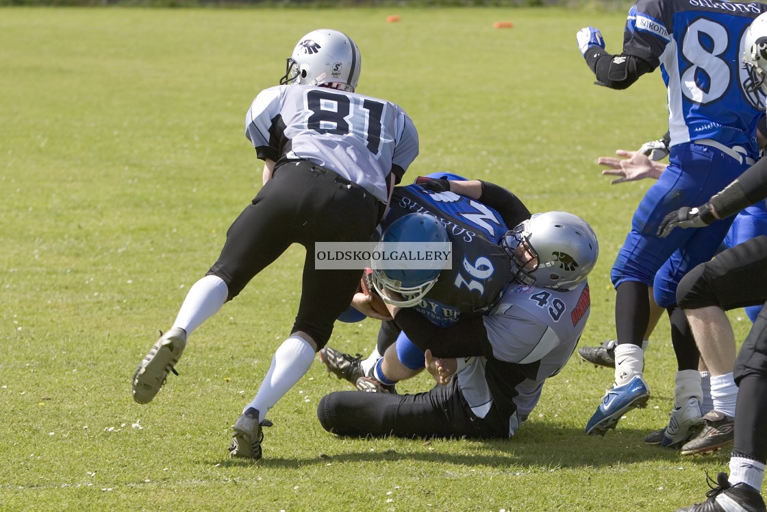 "East Midlands Saxons v Merseyside Nighthawks (2005)" stock image