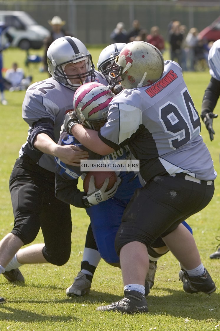 "East Midlands Saxons v Merseyside Nighthawks (2005)" stock image