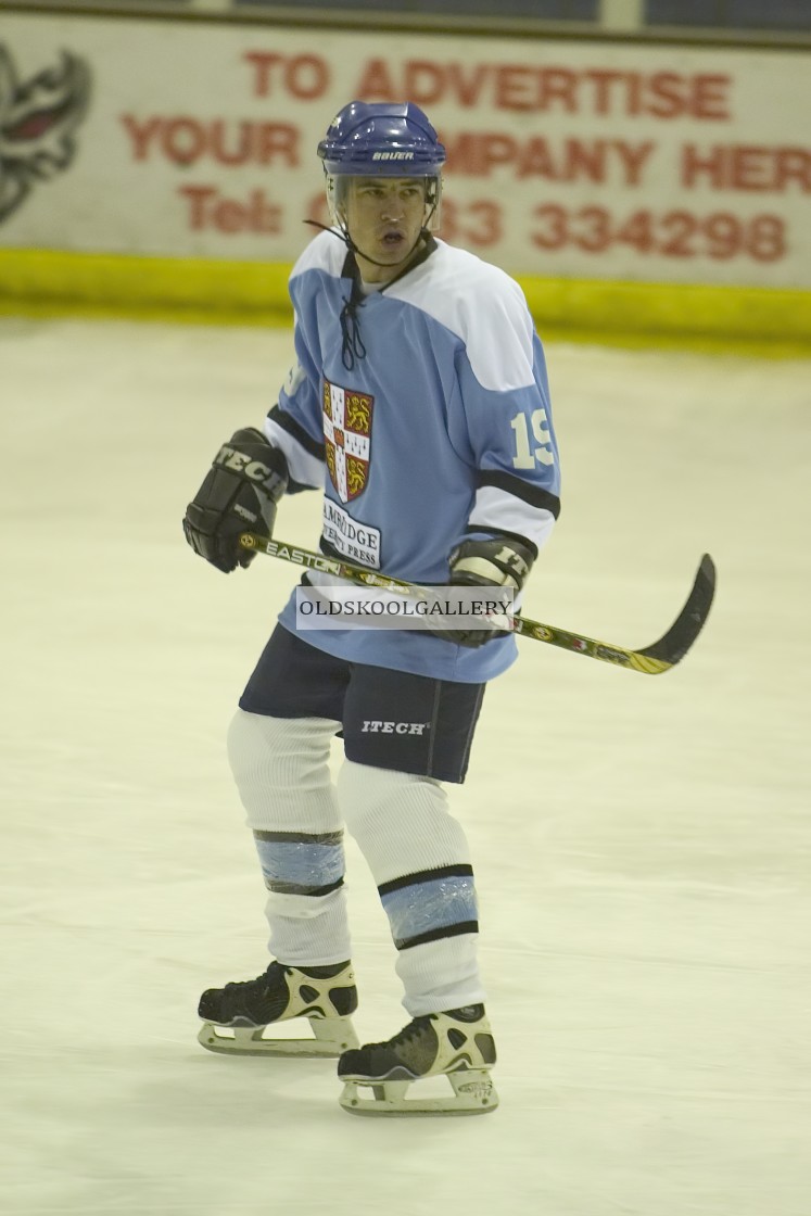 "Varsity Ice Hockey - Cambridge Eskimos (2005)" stock image