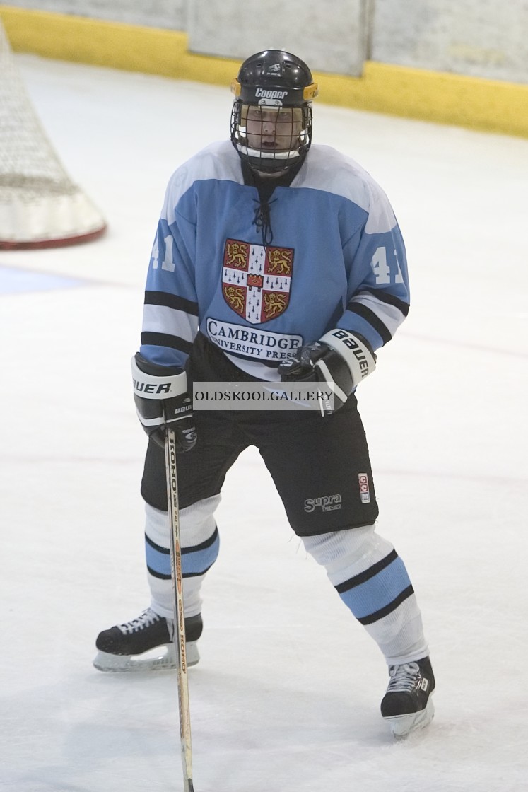 "Varsity Ice Hockey - Cambridge Men (2005)" stock image