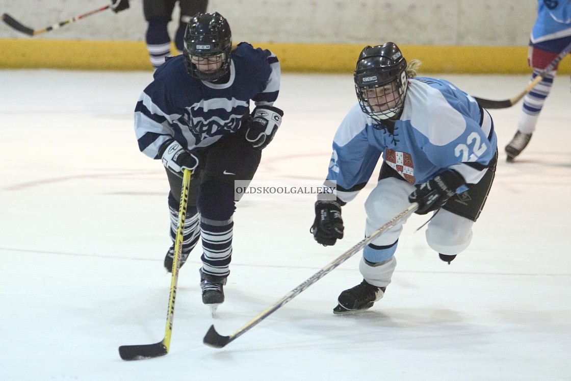 "Varsity Ice Hockey - Cambridge Women (2005)" stock image