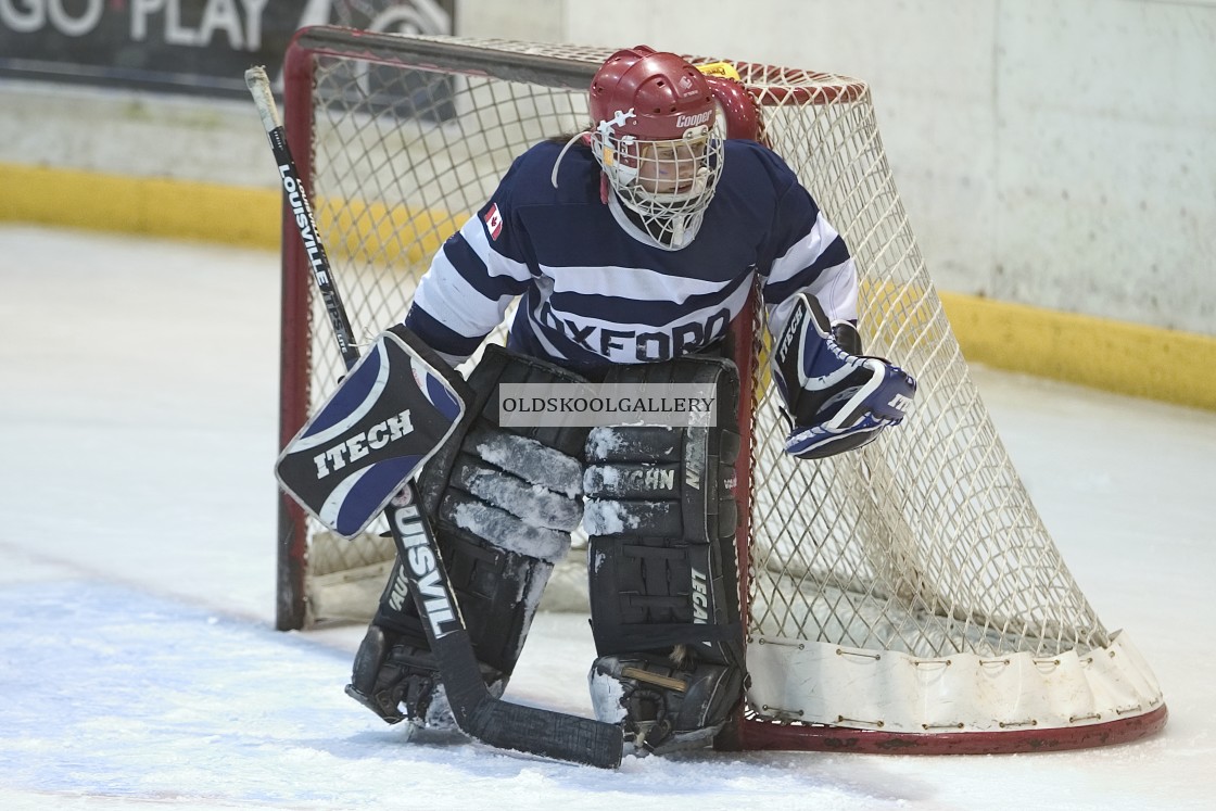 "Varsity Ice Hockey - Oxford Women (2005)" stock image