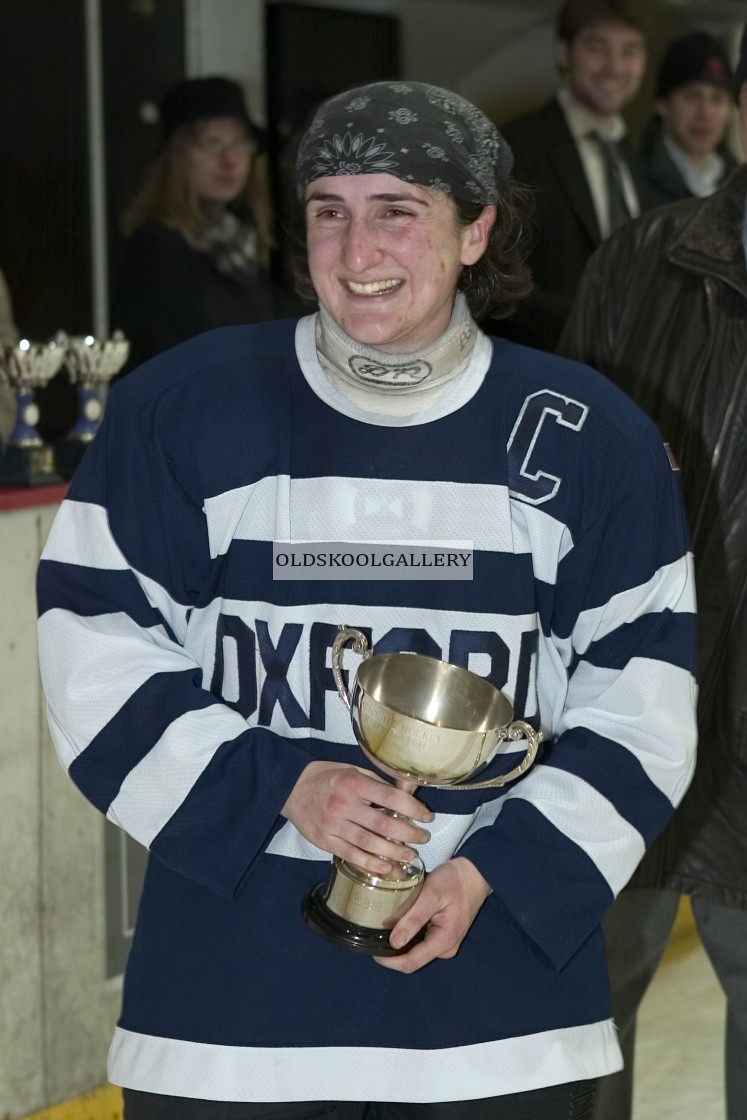 "Varsity Ice Hockey - Oxford Women (2005)" stock image