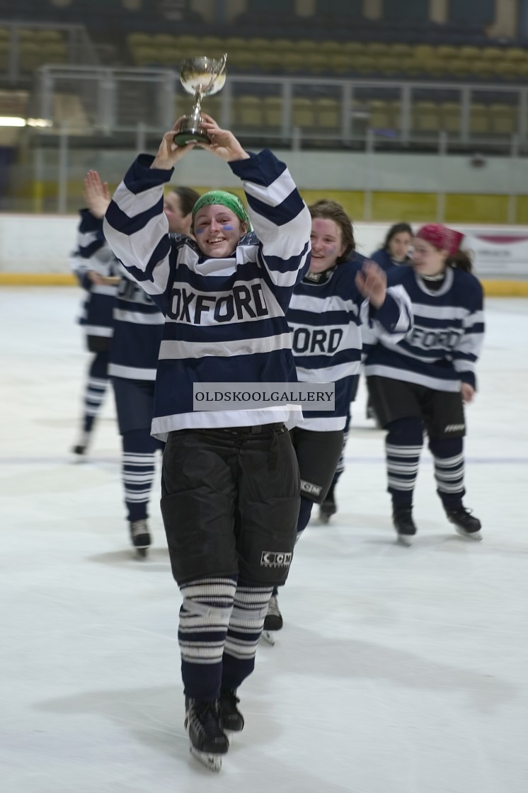 "Varsity Ice Hockey - Oxford Women (2005)" stock image