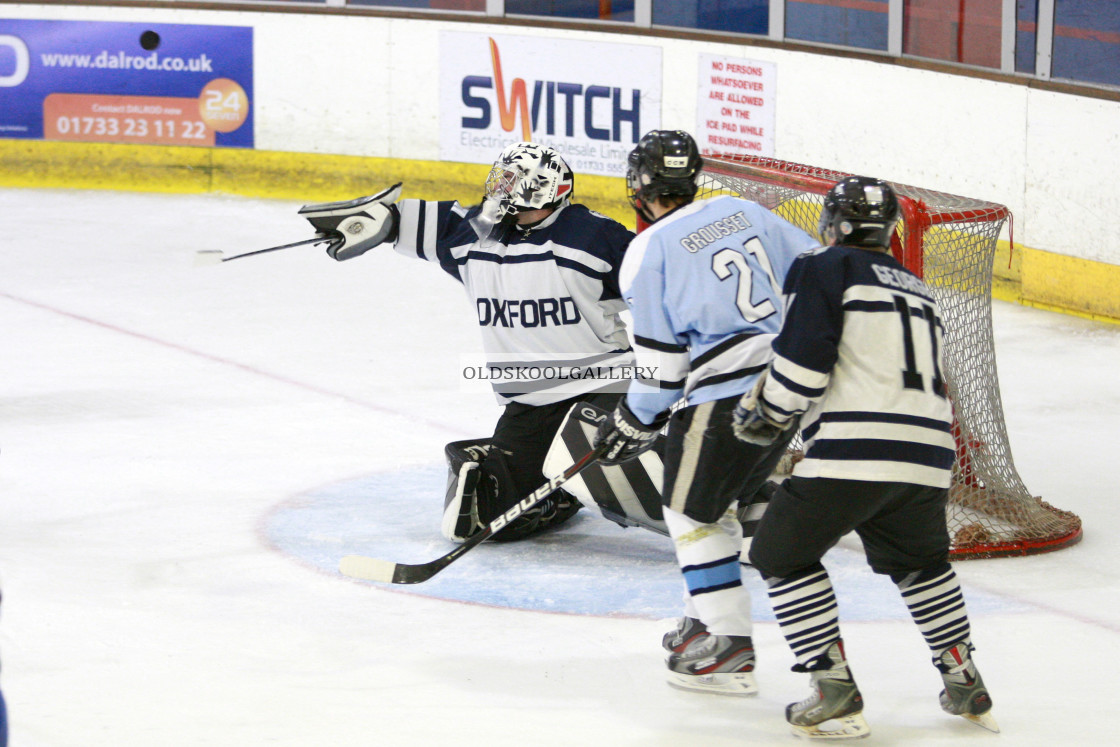 "Varsity Ice Hockey - Cambridge Eskimos v Oxford Vikings (2013)" stock image