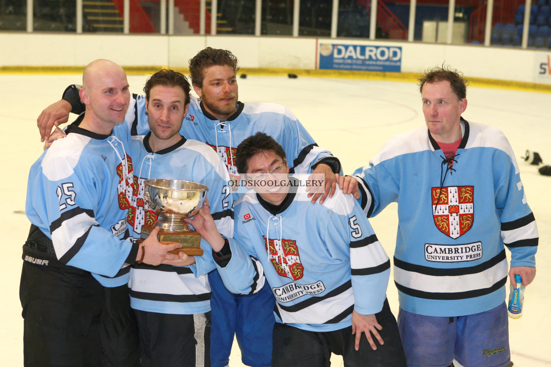 "Varsity Ice Hockey - Cambridge Eskimos v Oxford Vikings (2013)" stock image