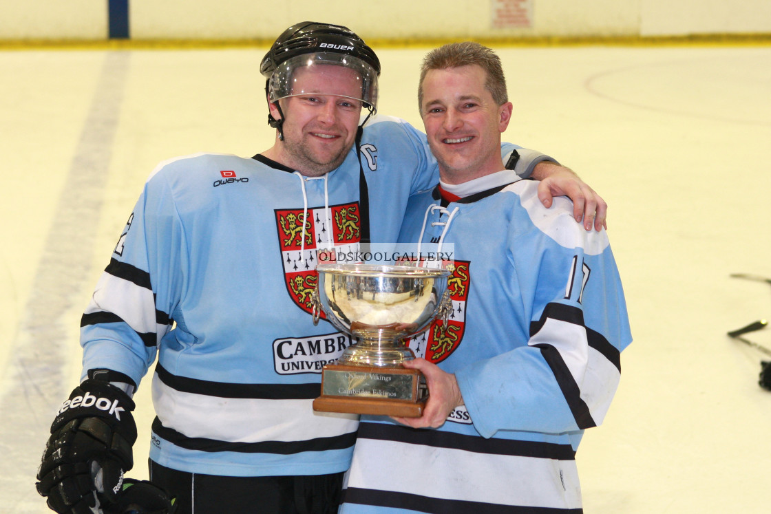 "Varsity Ice Hockey - Cambridge Eskimos v Oxford Vikings (2013)" stock image