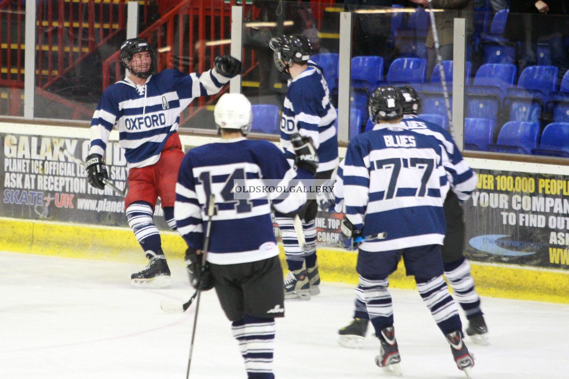 "Varsity Ice Hockey - Cambridge Men v Oxford Men (2013)" stock image