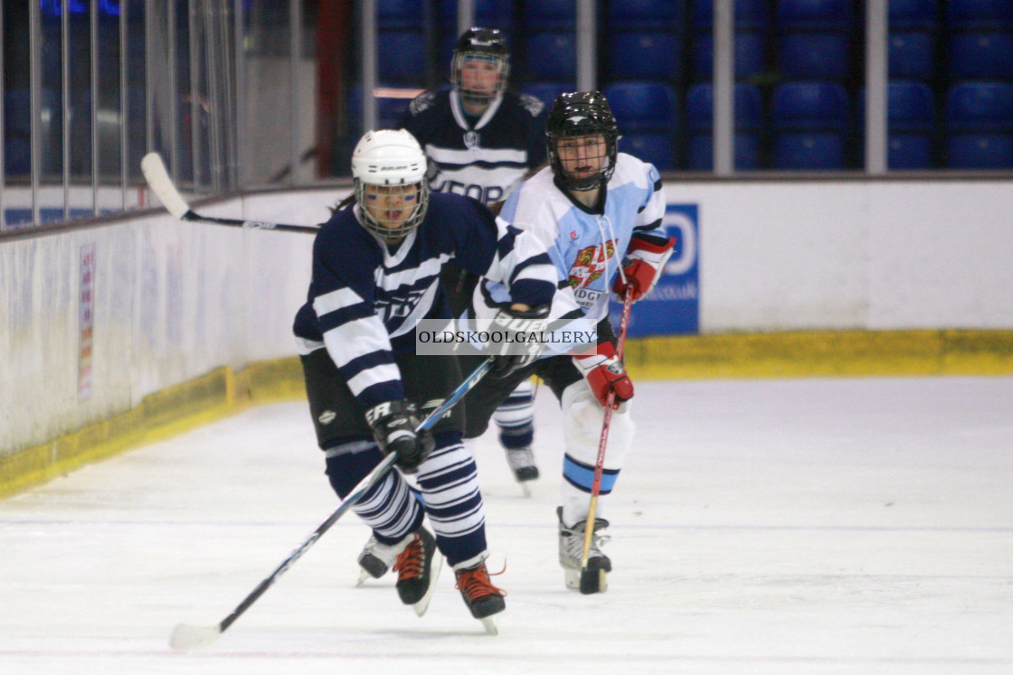 "Varsity Ice Hockey - Cambridge Women v Oxford Women (2013)" stock image