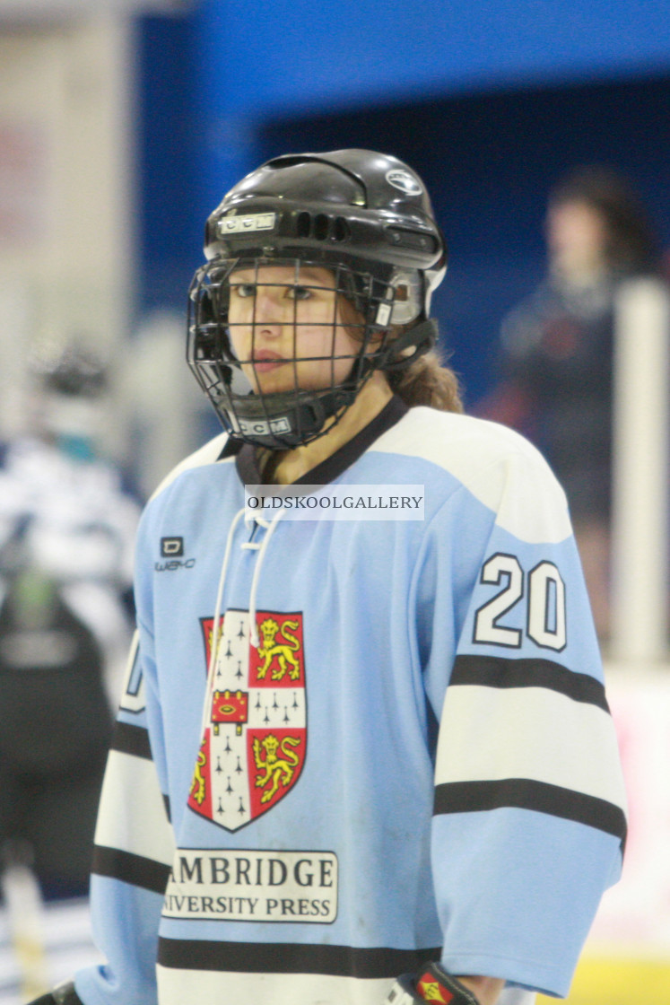 "Varsity Ice Hockey - Cambridge Women v Oxford Women (2013)" stock image