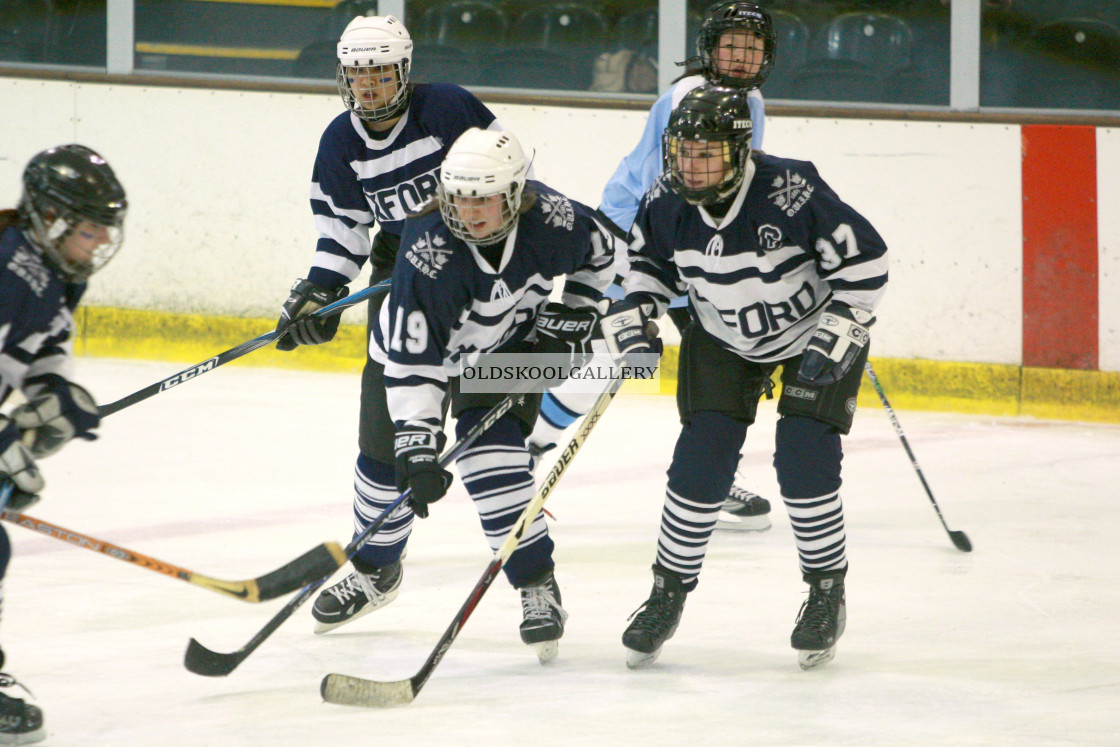 "Varsity Ice Hockey - Cambridge Women v Oxford Women (2013)" stock image