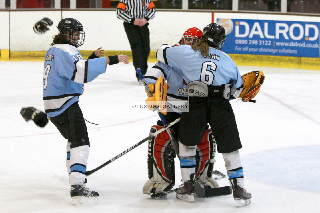 "Varsity Ice Hockey - Cambridge Women v Oxford Women (2013)" stock image