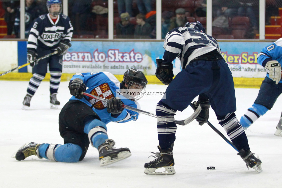 "Varsity Ice Hockey - Cambridge Men v Oxford Men (2017)" stock image