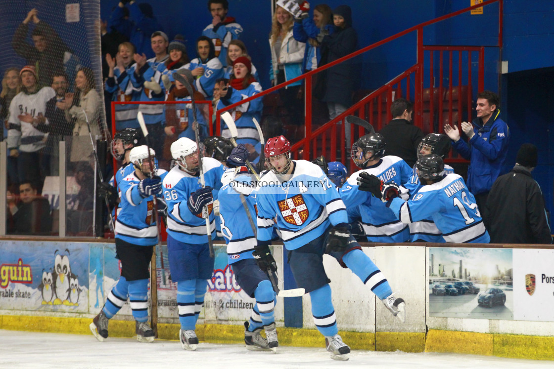 "Varsity Ice Hockey - Cambridge Men v Oxford Men (2017)" stock image