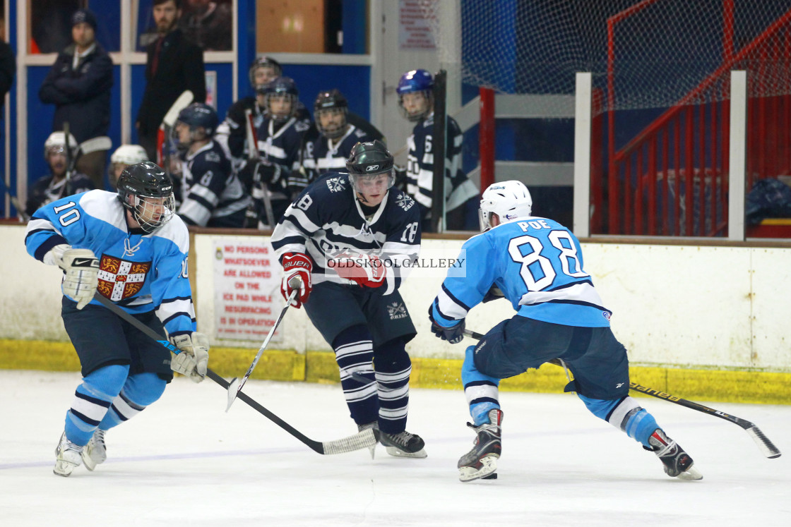 "Varsity Ice Hockey - Cambridge Men v Oxford Men (2017)" stock image