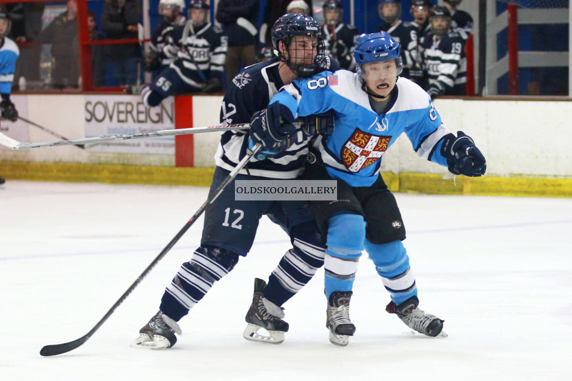 "Varsity Ice Hockey - Cambridge Men v Oxford Men (2017)" stock image