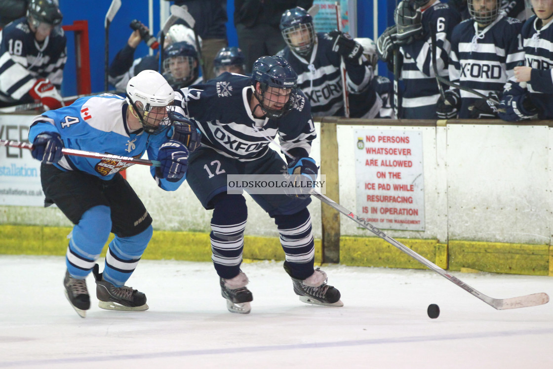 "Varsity Ice Hockey - Cambridge Men v Oxford Men (2017)" stock image