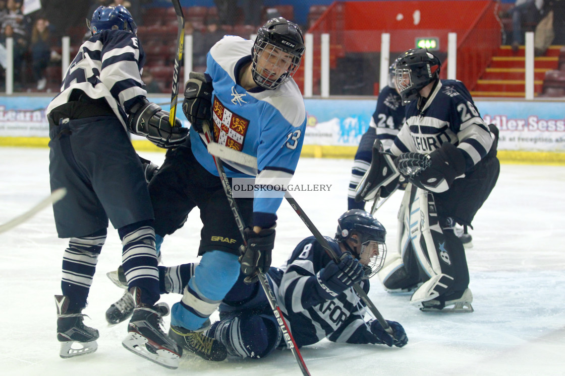 "Varsity Ice Hockey - Cambridge Men v Oxford Men (2017)" stock image