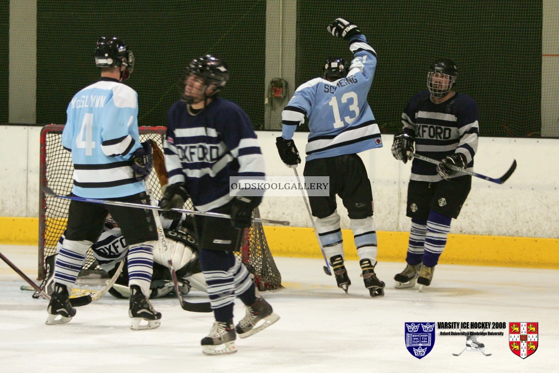 "Varsity Ice Hockey - Oxford Vikings v Cambridge Eskimos (2008)" stock image