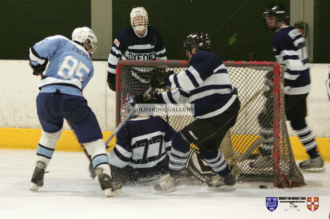 "Varsity Ice Hockey - Oxford Vikings v Cambridge Eskimos (2008)" stock image