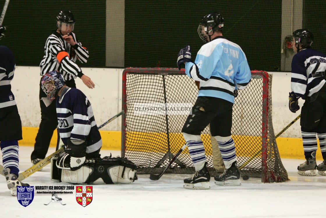 "Varsity Ice Hockey - Oxford Vikings v Cambridge Eskimos (2008)" stock image