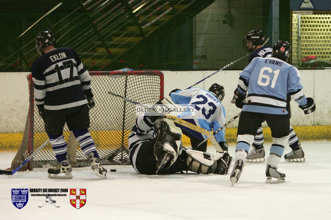 "Varsity Ice Hockey - Oxford Vikings v Cambridge Eskimos (2008)" stock image