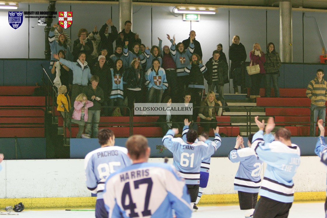 "Varsity Ice Hockey - Oxford Vikings v Cambridge Eskimos (2008)" stock image