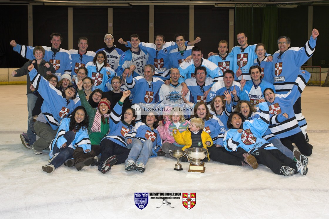 "Varsity Ice Hockey - Oxford Vikings v Cambridge Eskimos (2008)" stock image