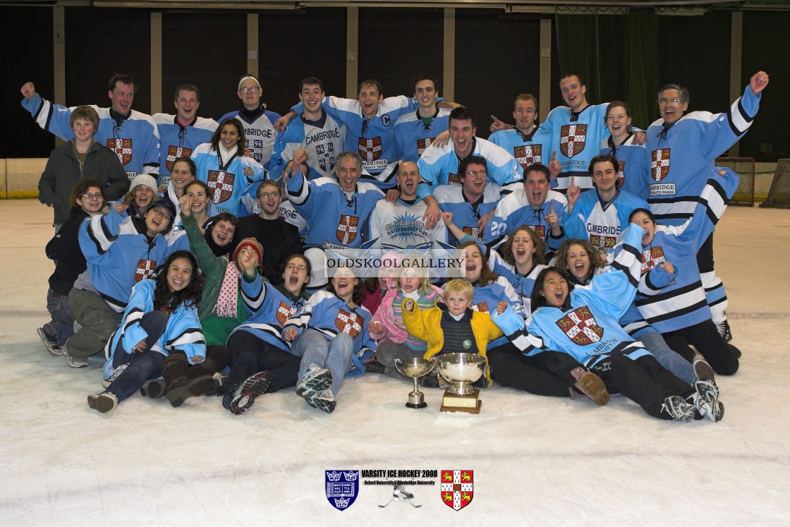 "Varsity Ice Hockey - Oxford Vikings v Cambridge Eskimos (2008)" stock image