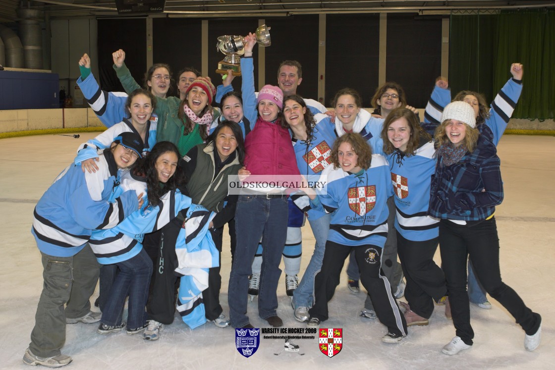 "Varsity Ice Hockey - Oxford Vikings v Cambridge Eskimos (2008)" stock image