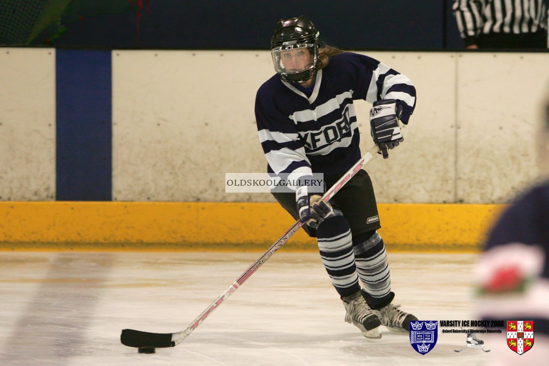 "Varsity Ice Hockey - Oxford Women v Cambridge Women (2008)" stock image