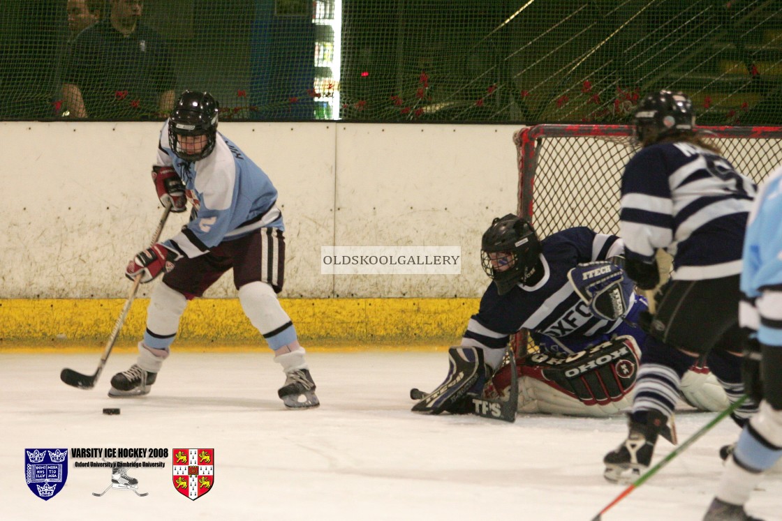 "Varsity Ice Hockey - Oxford Women v Cambridge Women (2008)" stock image