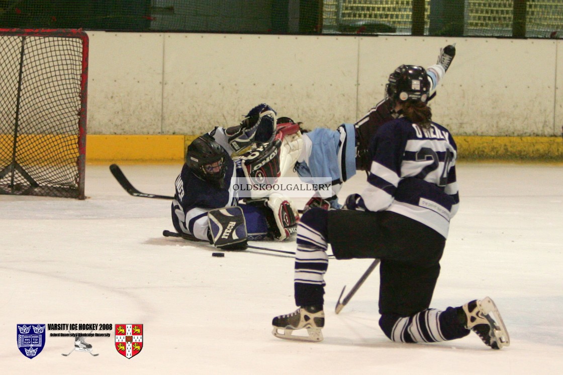 "Varsity Ice Hockey - Oxford Women v Cambridge Women (2008)" stock image