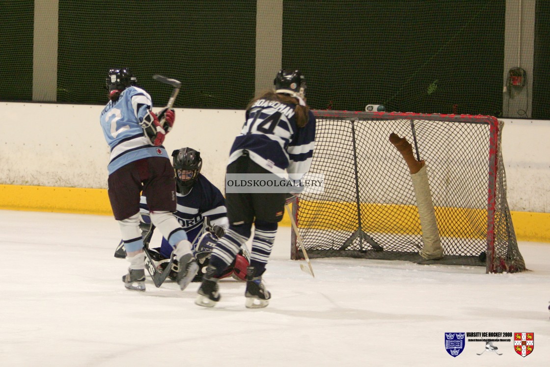 "Varsity Ice Hockey - Oxford Women v Cambridge Women (2008)" stock image