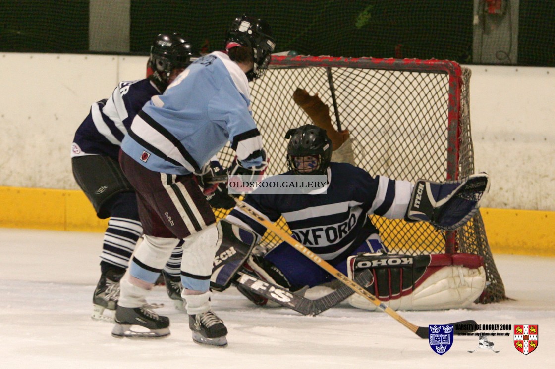 "Varsity Ice Hockey - Oxford Women v Cambridge Women (2008)" stock image