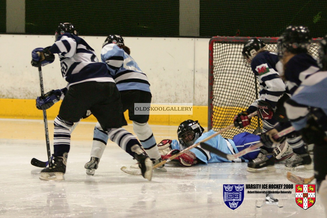 "Varsity Ice Hockey - Oxford Women v Cambridge Women (2008)" stock image