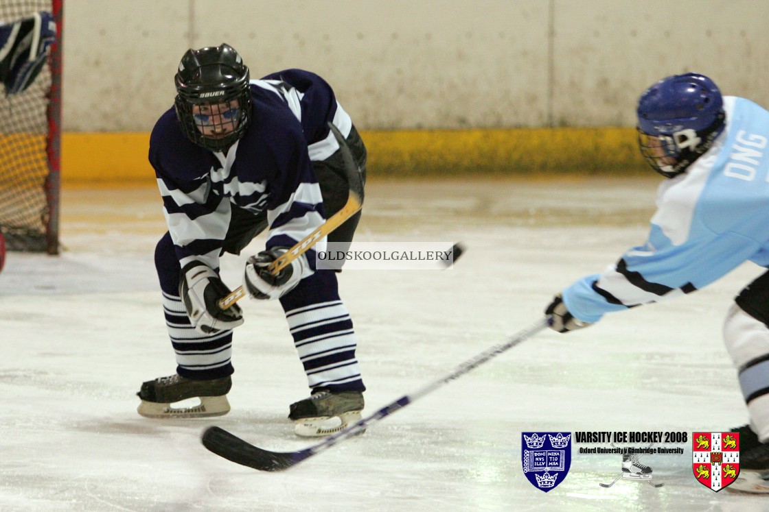 "Varsity Ice Hockey - Oxford Women v Cambridge Women (2008)" stock image