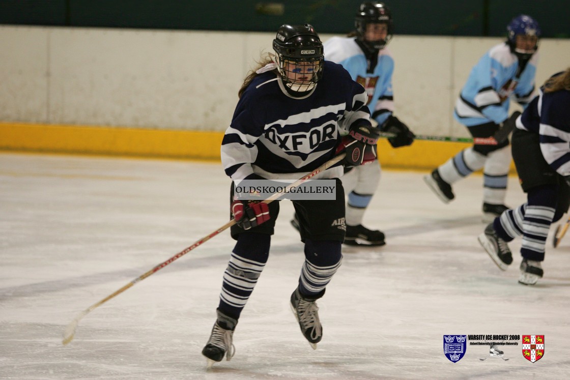 "Varsity Ice Hockey - Oxford Women v Cambridge Women (2008)" stock image