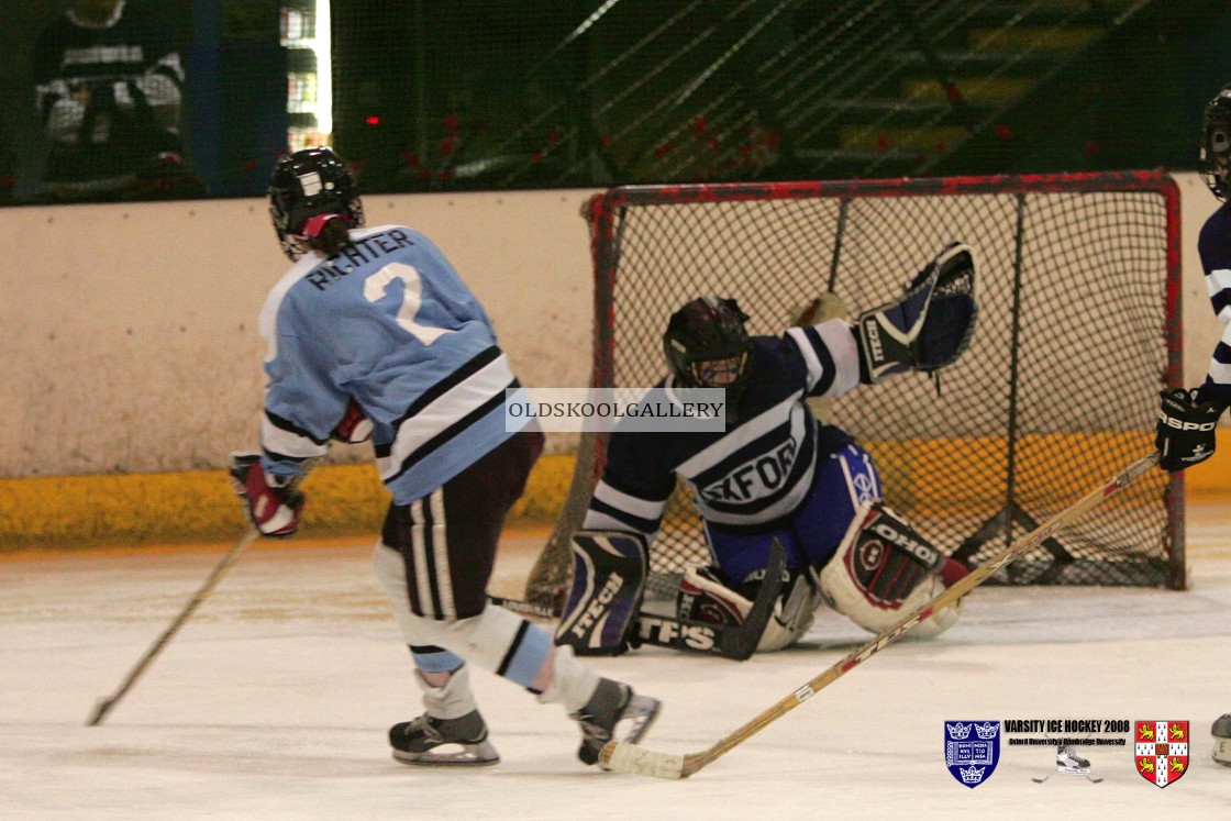 "Varsity Ice Hockey - Oxford Women v Cambridge Women (2008)" stock image