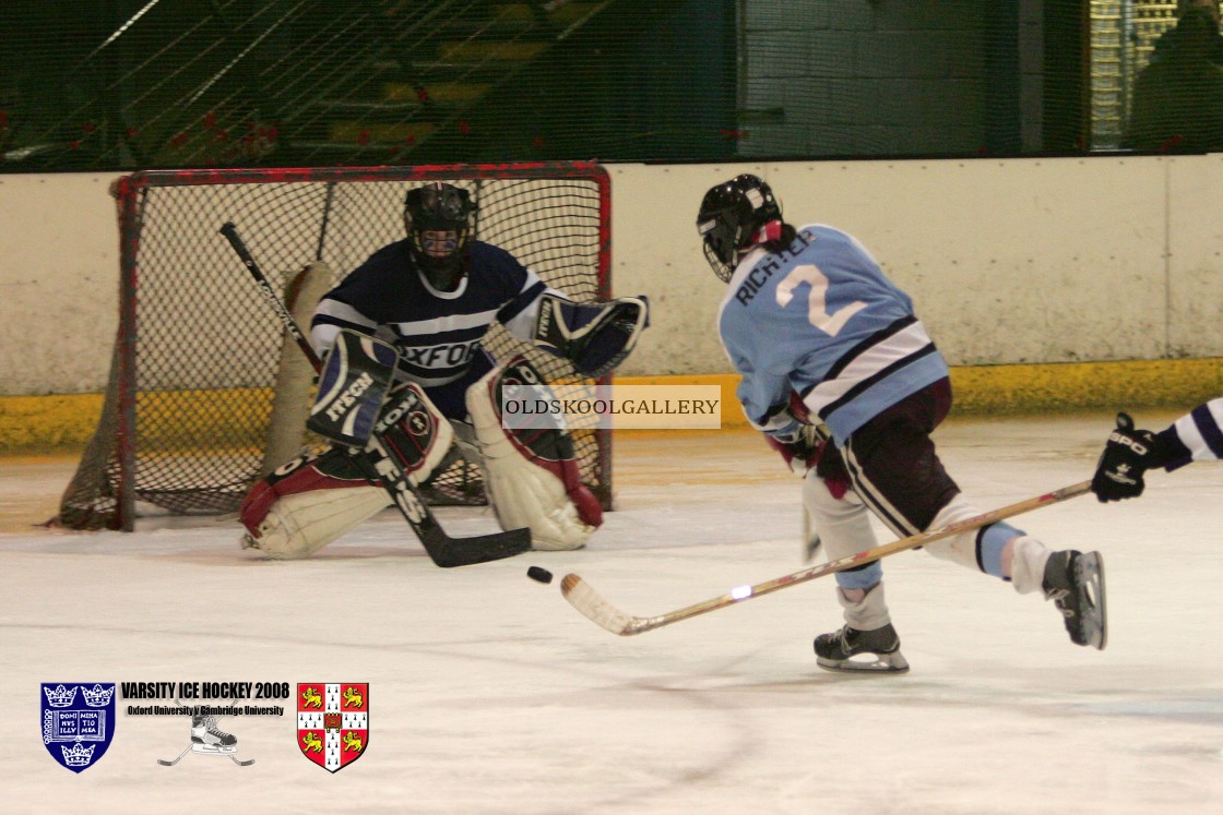 "Varsity Ice Hockey - Oxford Women v Cambridge Women (2008)" stock image