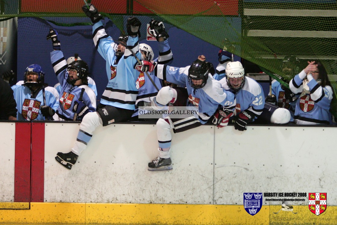 "Varsity Ice Hockey - Oxford Women v Cambridge Women (2008)" stock image