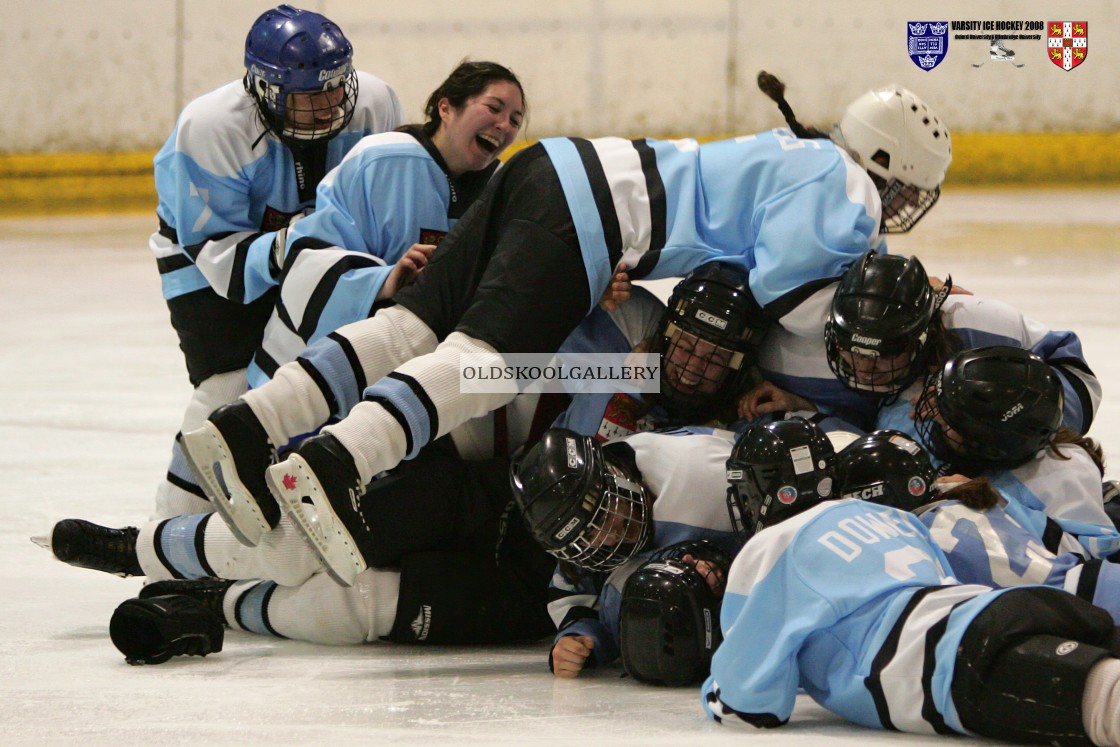 "Varsity Ice Hockey - Oxford Women v Cambridge Women (2008)" stock image