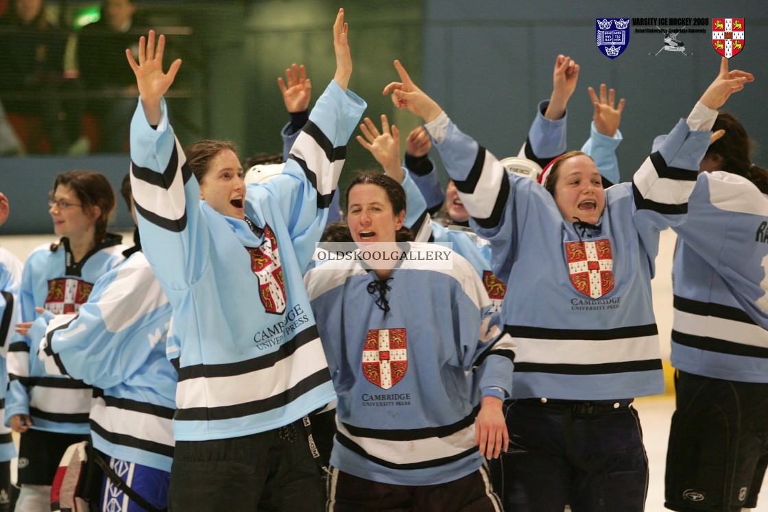 "Varsity Ice Hockey - Oxford Women v Cambridge Women (2008)" stock image