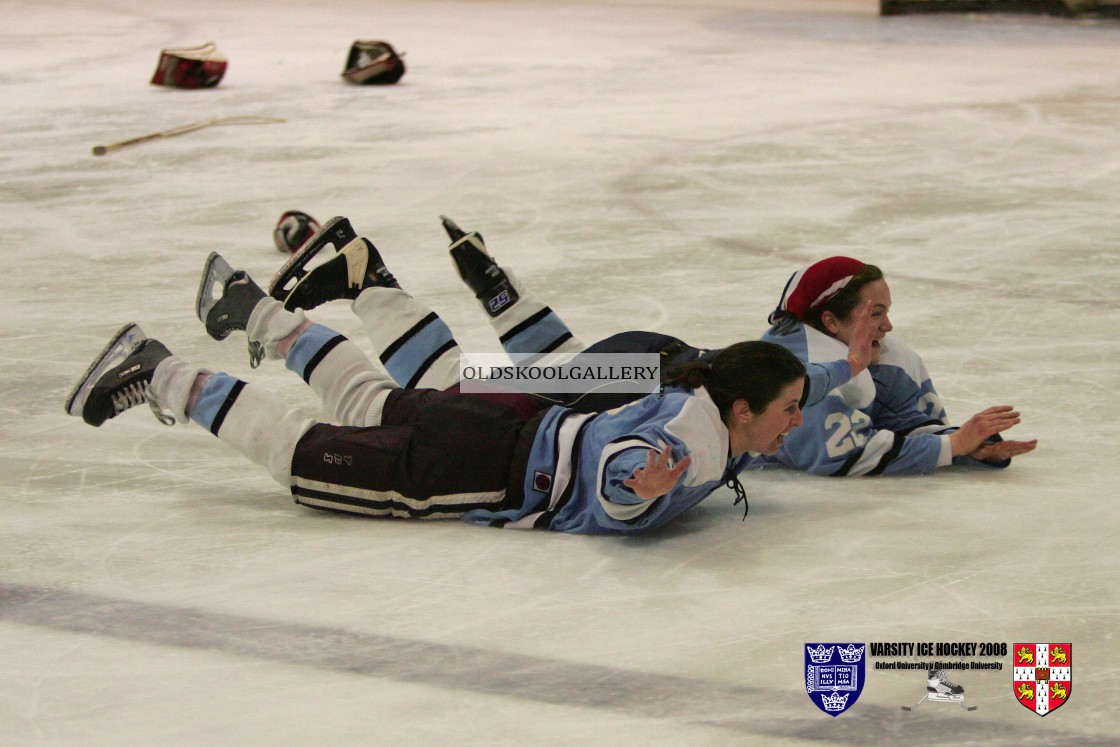 "Varsity Ice Hockey - Oxford Women v Cambridge Women (2008)" stock image