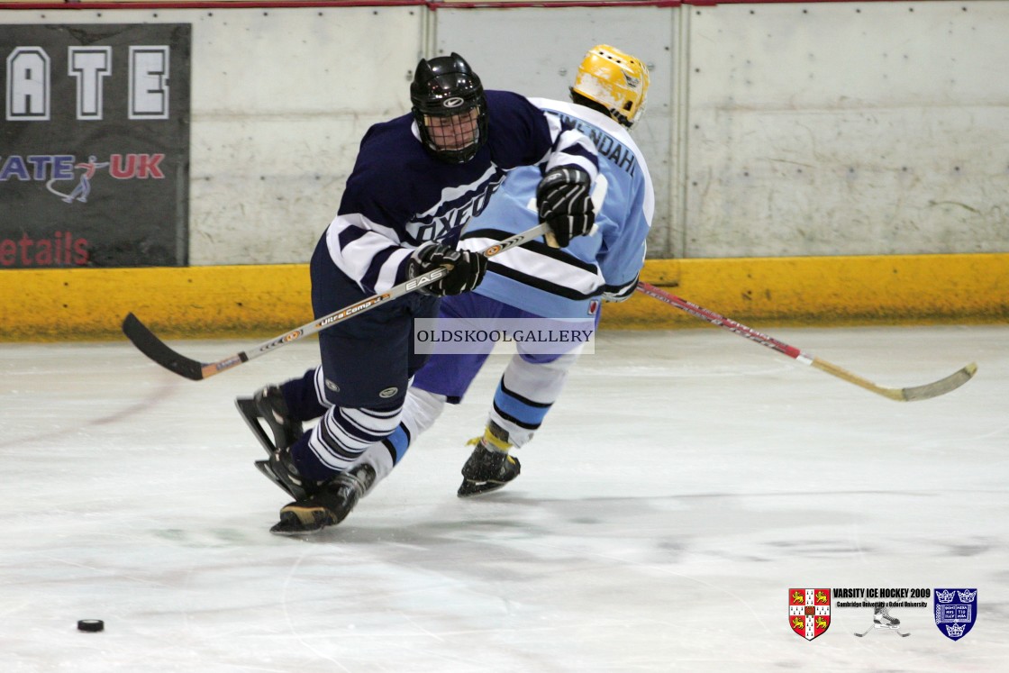 "Varsity Ice Hockey - Cambridge Eskimos v Oxford Vikings (2009)" stock image