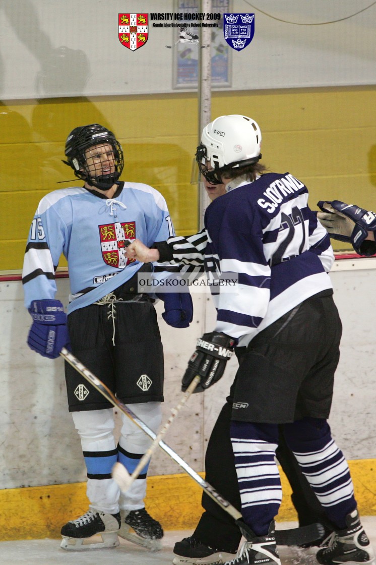 "Varsity Ice Hockey - Cambridge Men v Oxford Men (2009)" stock image