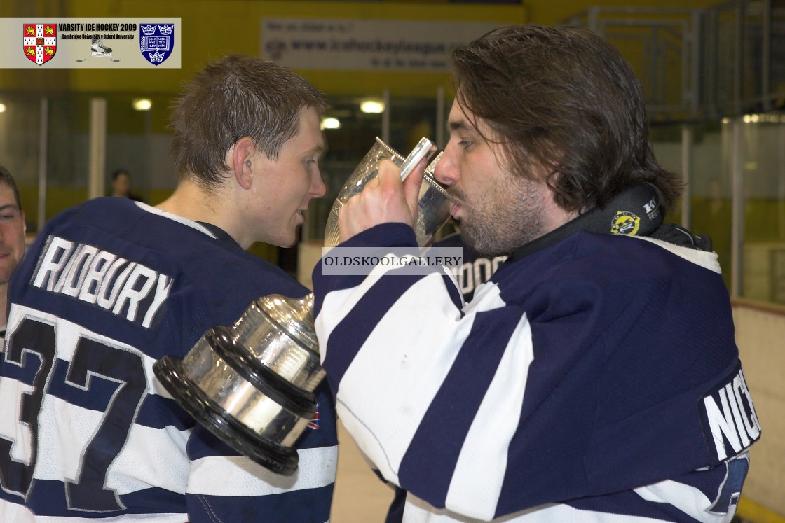 "Varsity Ice Hockey - Cambridge Men v Oxford Men (2009)" stock image