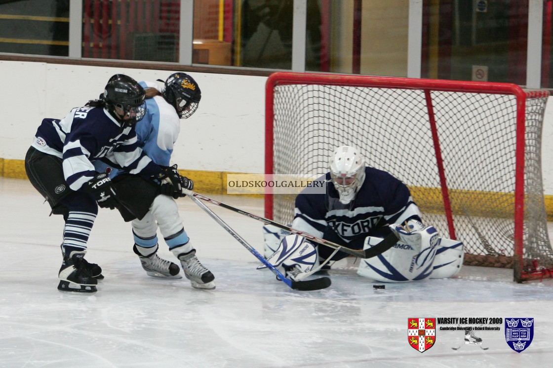 "Varsity Ice Hockey - Cambridge Women v Oxford Women (2009)" stock image