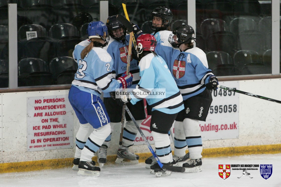 "Varsity Ice Hockey - Cambridge Women v Oxford Women (2009)" stock image