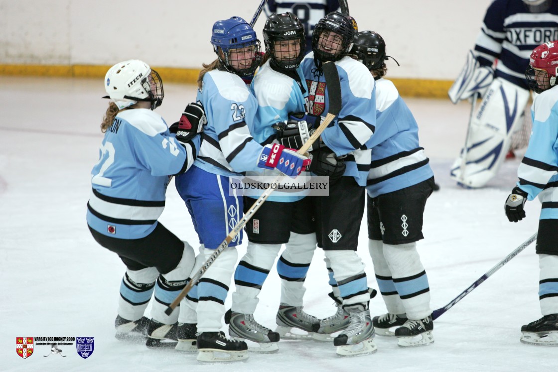 "Varsity Ice Hockey - Cambridge Women v Oxford Women (2009)" stock image